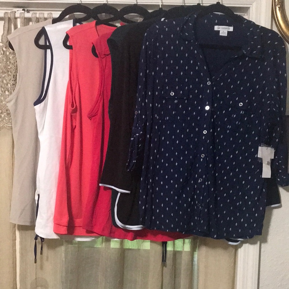 🐞Liz Claiborne & Calvin Klein Tops Bundle